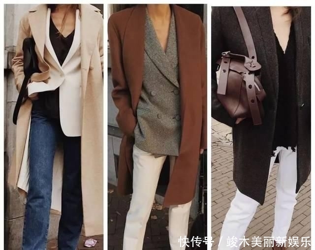 『大气』女人再寒酸,春天也尽量少穿卫衣,学学她的搭配,知性大气!