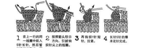  爆米花针@有钱人的世界搞不懂，包还用买？学会一种针法就能编织了！