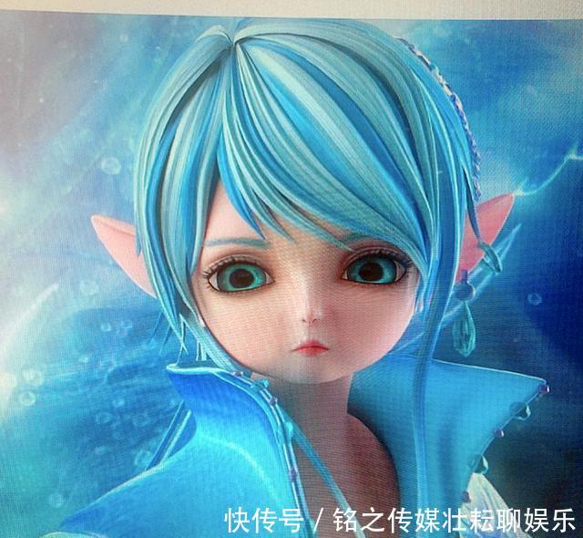  巴掌：当叶罗丽众人返老还童后，王默是大眼萌妹，冰公主秒变巴掌脸