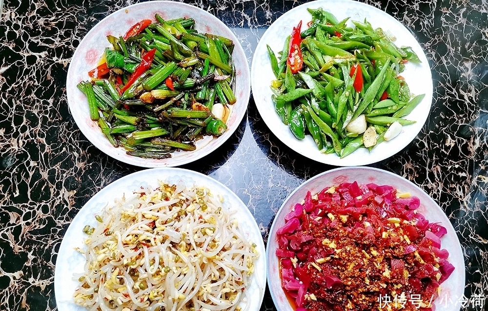  「素炒芸豆」勒紧裤腰带过日子？那是你不会吃，看看我家晚餐，最贵不超10元钱