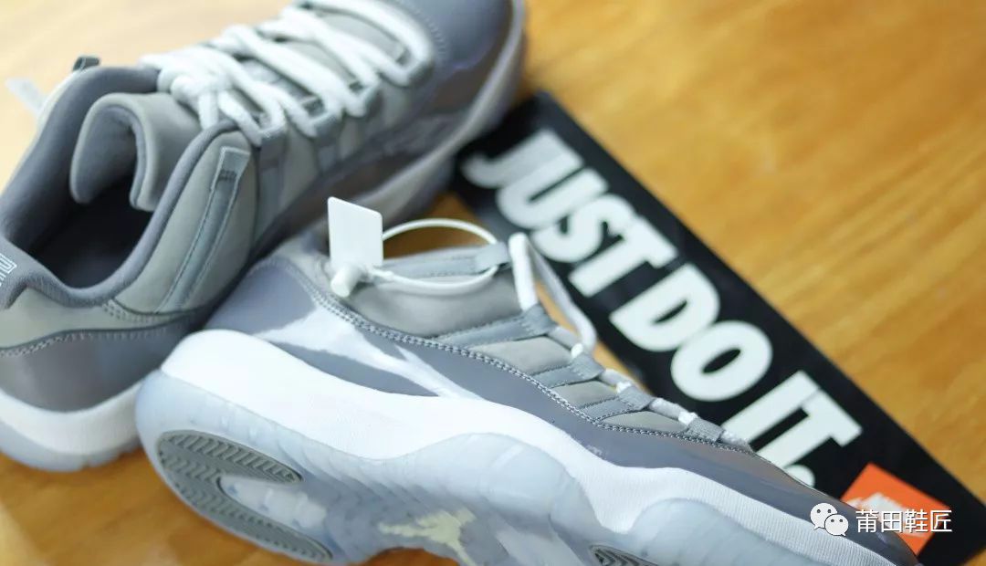  #对比#Nike Air Jordan 11 “酷灰” 真假对比！