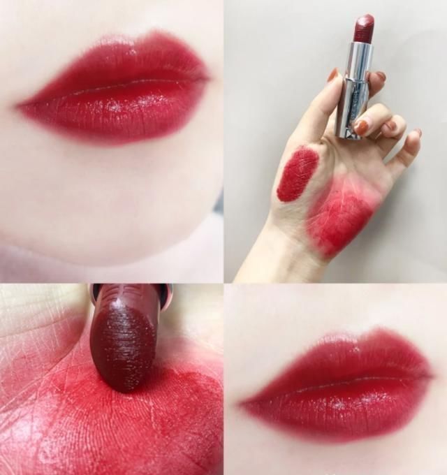  红色：黄皮超级显白的口红～