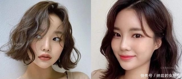 正夯:这5款韩国正夯的中短发发型,搭配不同卷度瘦脸效果超好