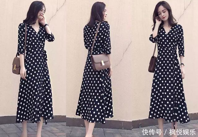  【主角】还在穿碎花裙？你out了，今年波点裙才是主角，让你美翻一个春夏