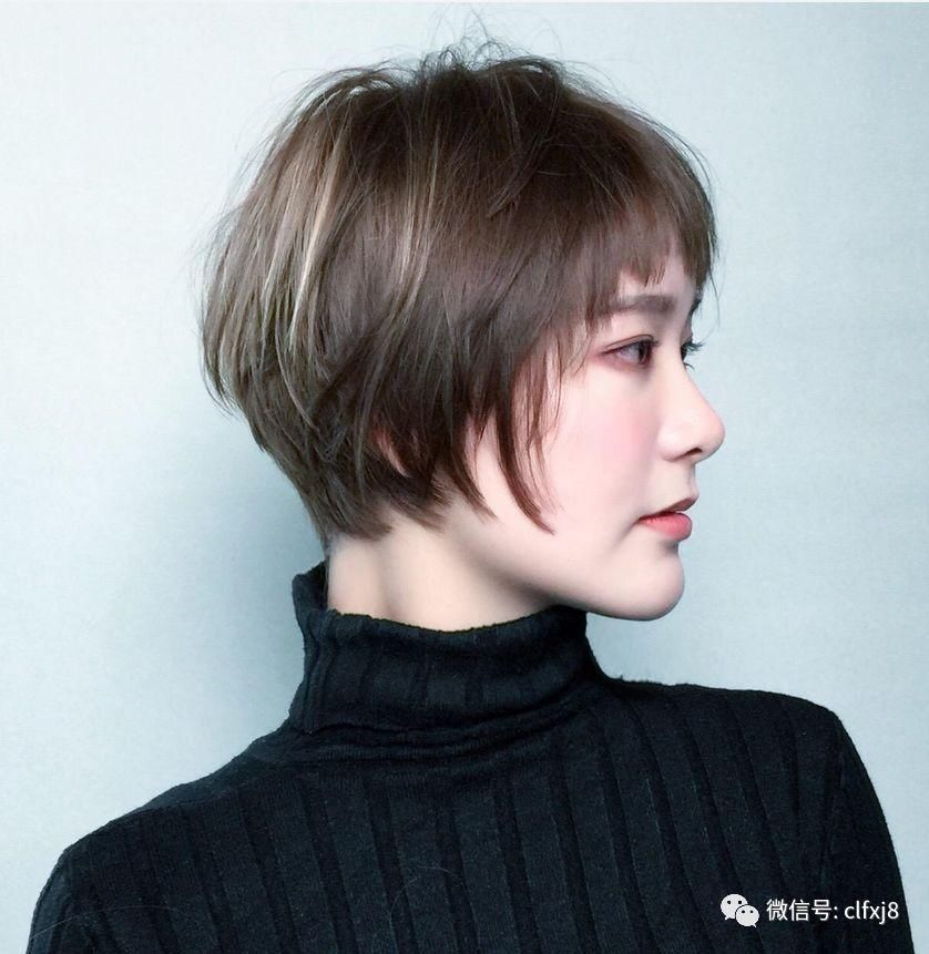 2018流行"豁短发"
