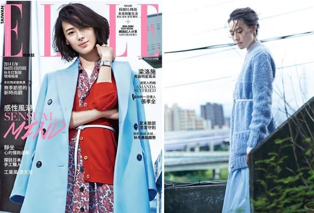 梁洛施复出，时尚写真演绎大气独立女人范，30岁依然气质非凡