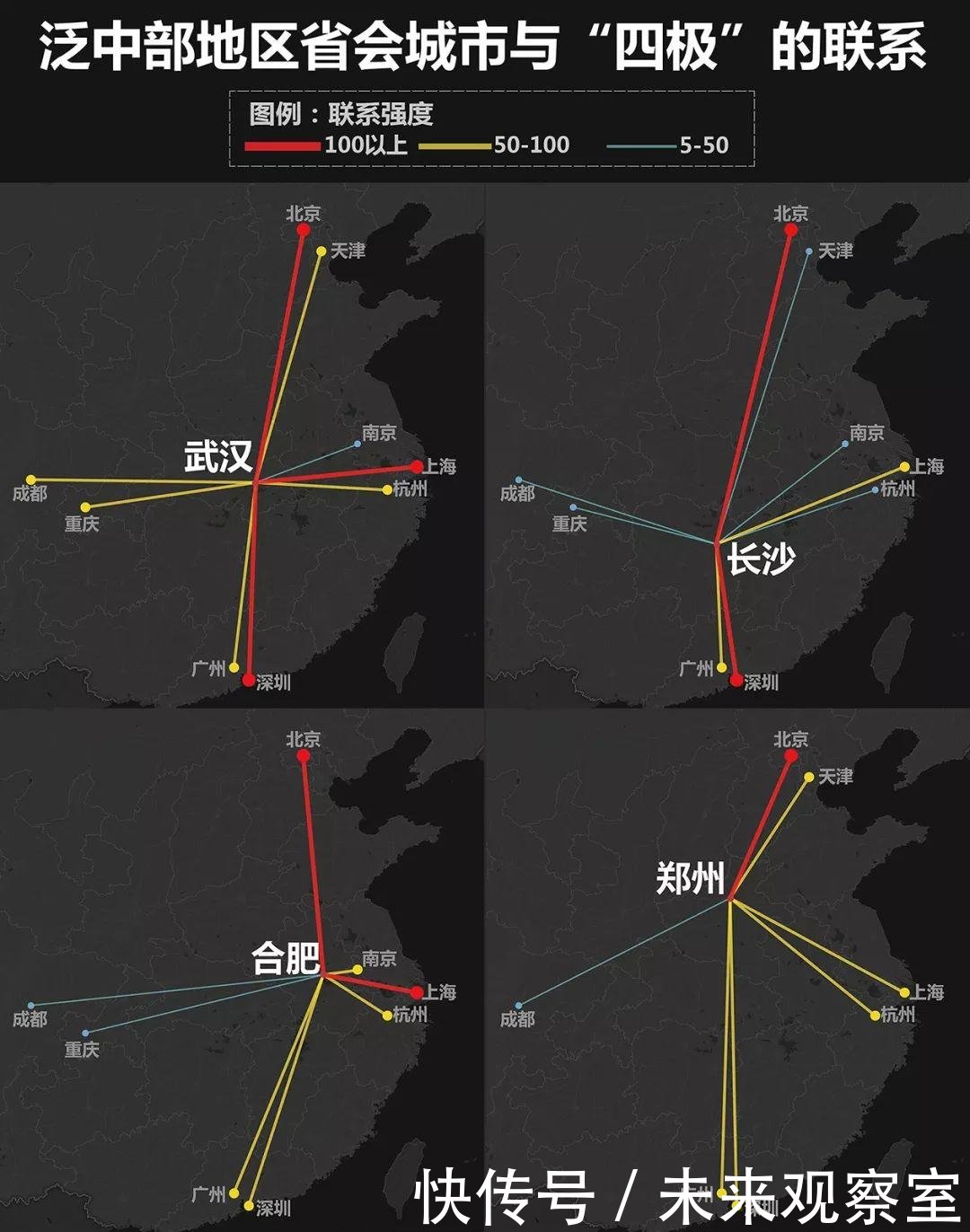 武汉、郑州、长沙、合肥、太原、南昌，谁才是中部崛起的领头羊