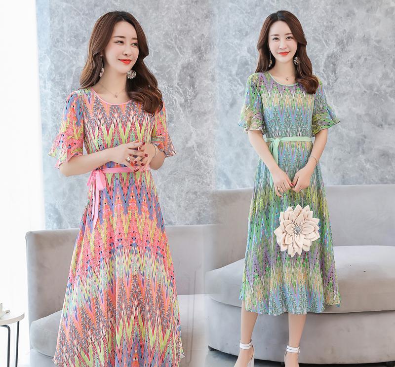 天越来越热，换上“雪纺连衣裙”，舒爽超透气，走路都带风