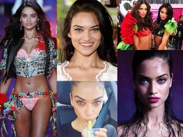 曾穿300万美元Bra走维密的黑珍珠和维密闺蜜出街，网友:只看见腿