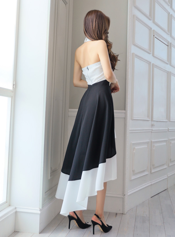 女神孙允珠，烟火极光欧罗巴花瀑公主洋裙