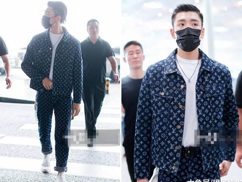 22岁王子异老花印花套装豪气足, 潇洒帅气又时髦, 网友: 真帅