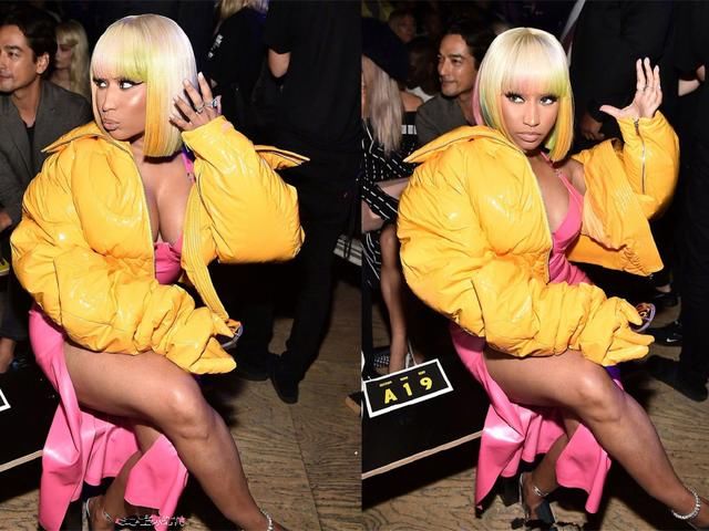 麻辣鸡“鬼畜”造型一套比一套惊艳，这么紧的塑胶连衣裙也敢穿！