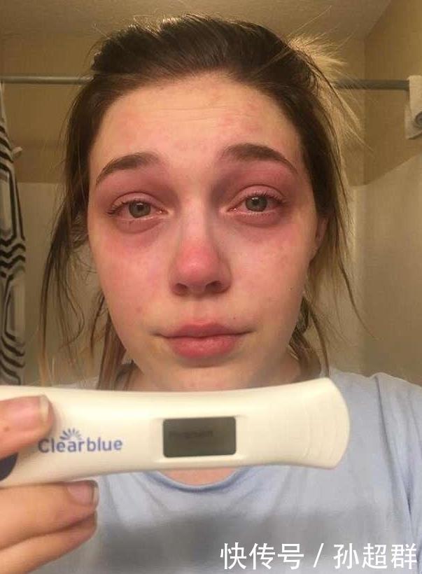 愚人节别骗別人我怀孕了, 美国妈妈晒验孕棒照片: 玩笑让我心碎