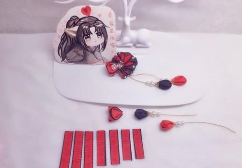 「金鱼发夹」手工制作金鱼发饰,少女风还是暗黑系你说了算,附教程