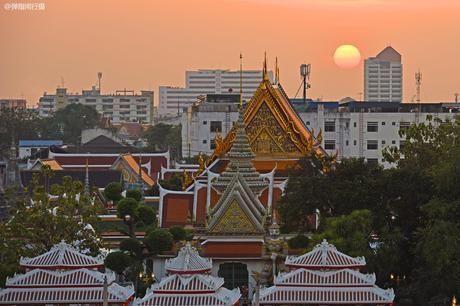 【看过】泰国曼谷“母亲河”,日落胜景浪漫醉人,这样的曼谷你看过吗