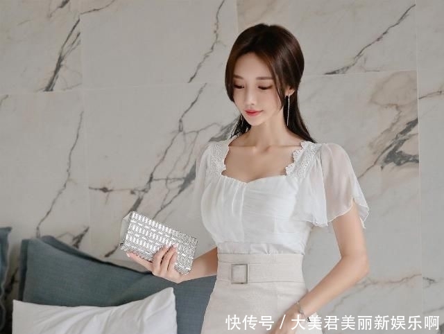 【透纱】孙允珠-清纯花蕾优雅透纱鱼尾裙鉴赏