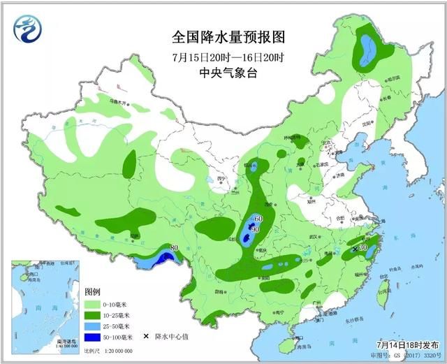 今天开始，大雨暴雨——未来三天天气预报