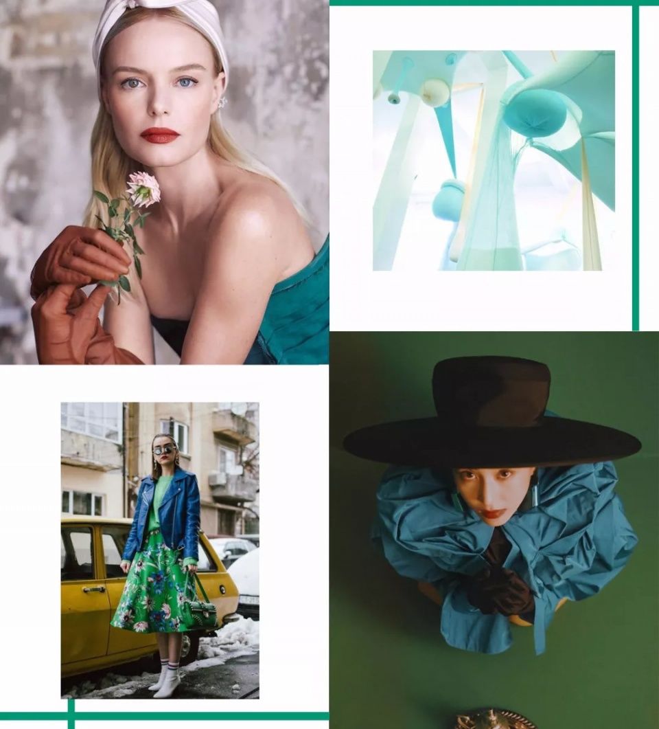 入秋这两个颜色穿在一起=很贵!