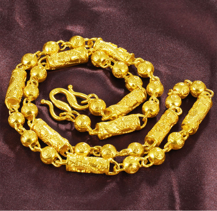 戴“金项链”的真的是有钱人吗?原来都是沙金，在越南很受欢迎