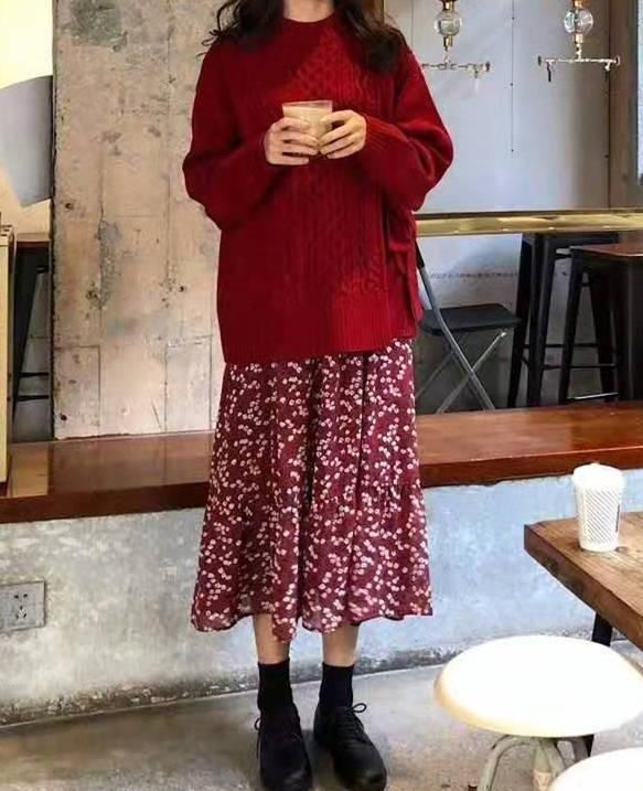  「开启」过年红色系仙女穿搭，开启时尚之旅，你get到它的美了吗？