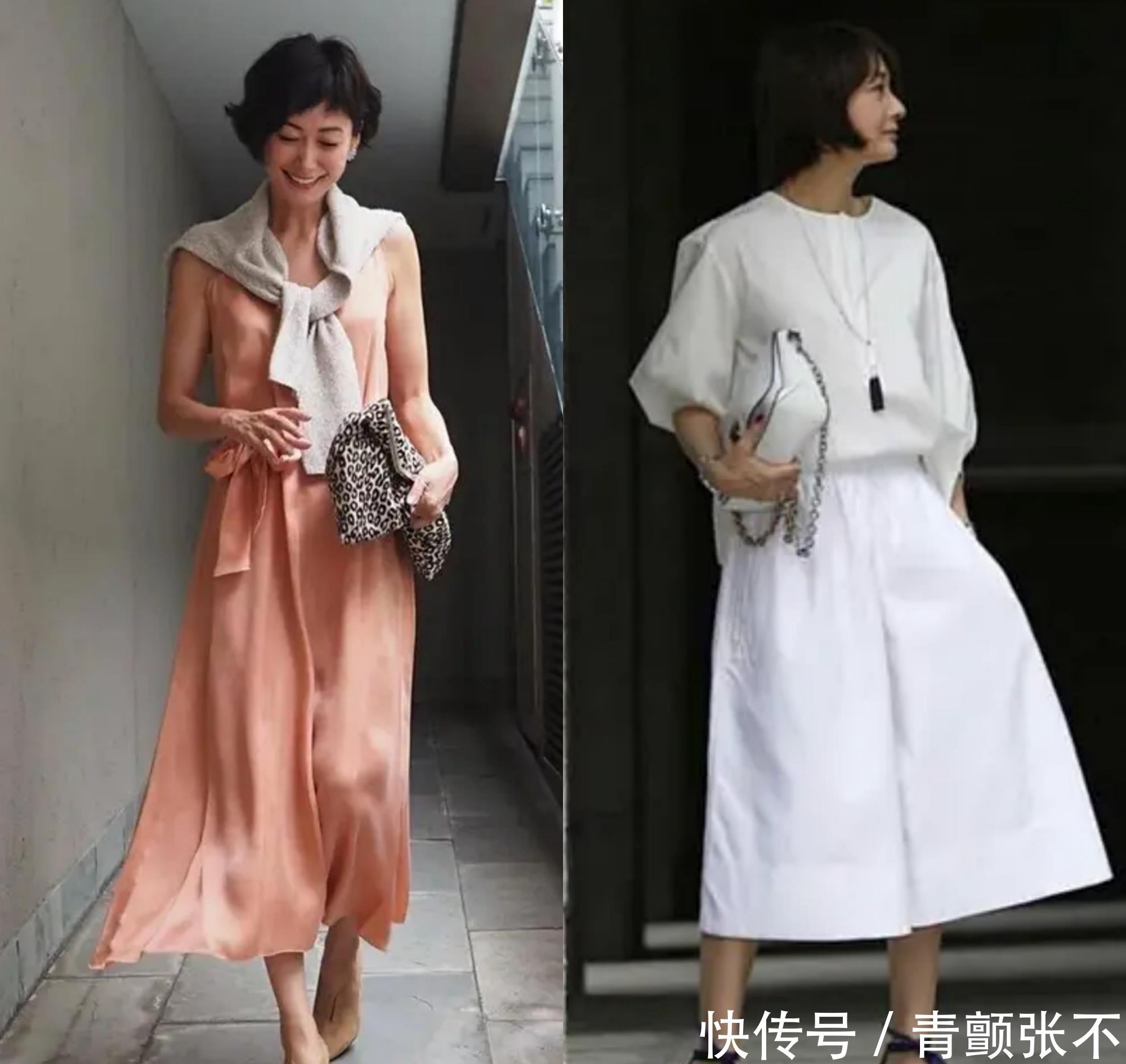  [舒适]40岁后穿搭要有质感，学习日本时尚女人的搭配，干练而知性