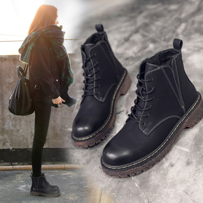升级版马丁靴，搭小脚裤或裙子都让你美丽加分，好货不等于昂贵