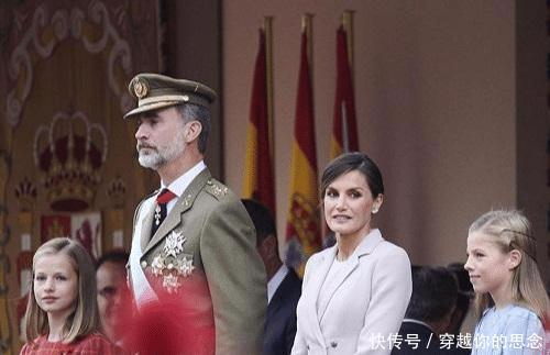 西班牙王后长女气场强大,继承父母的优点,网友