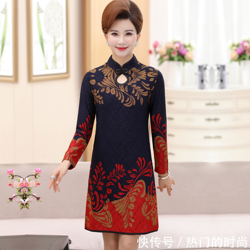 中秋节回老家，给52岁妈妈买这几款女装，穿上端庄典雅显年轻