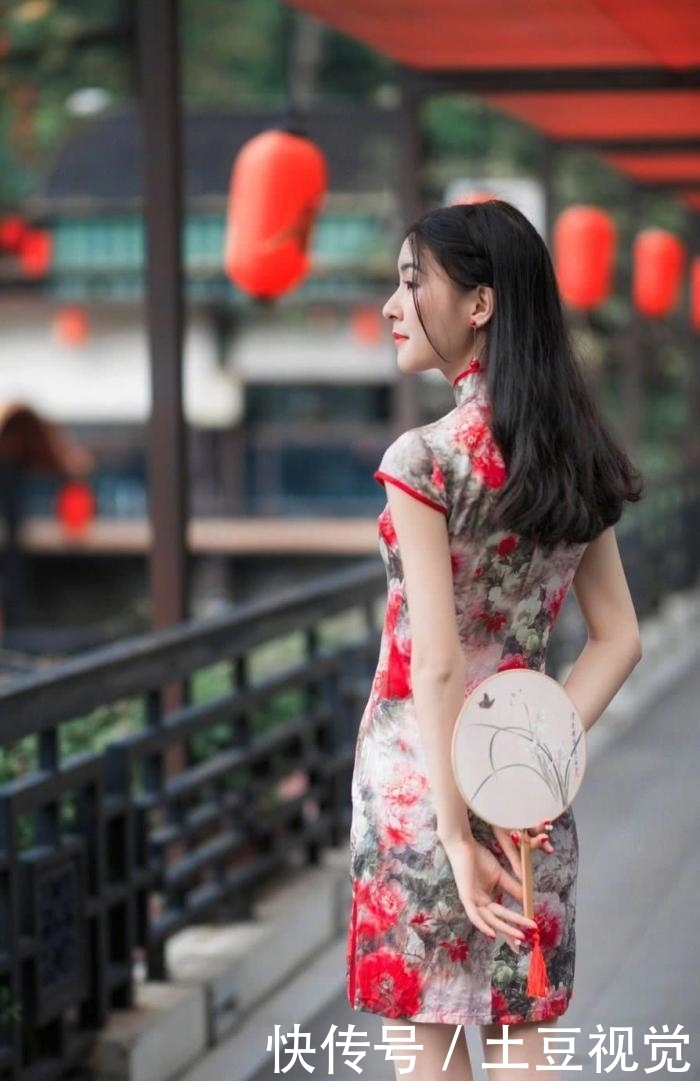 『旗袍装』时尚摄影 一身靓丽旗袍装, 穿出浓浓女人味儿