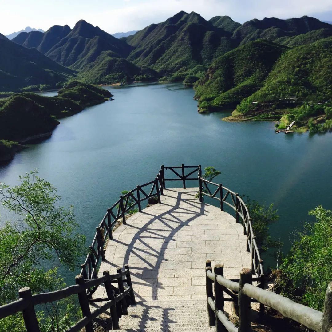 #山水画#山水画卷图——易水湖