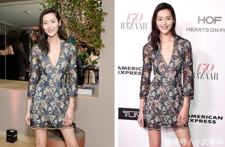 一直以为杨幂穿印花裙是最美的, 直到我看到了蒋勤勤!