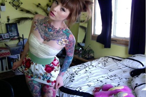 纹身后的几十年，年少时的纹身变成这样，你还想纹身吗?