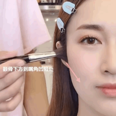  『颧骨』什么脸型就画什么腮红，堪比整容