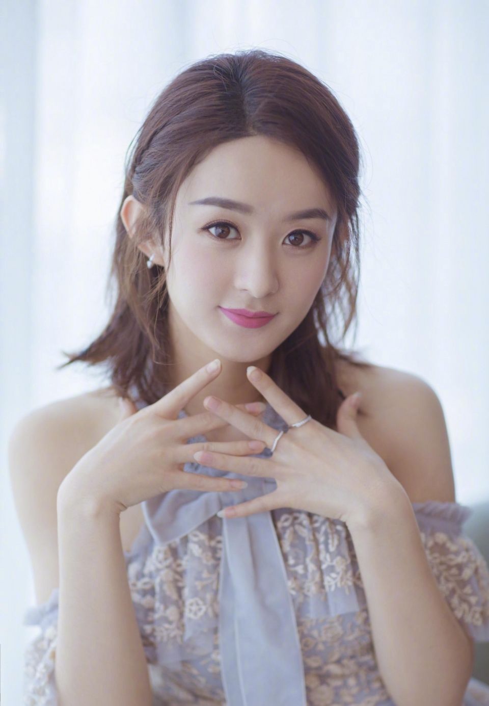 赵丽颖第一次这么直接的回应热搜，因为讨厌心术不正的人