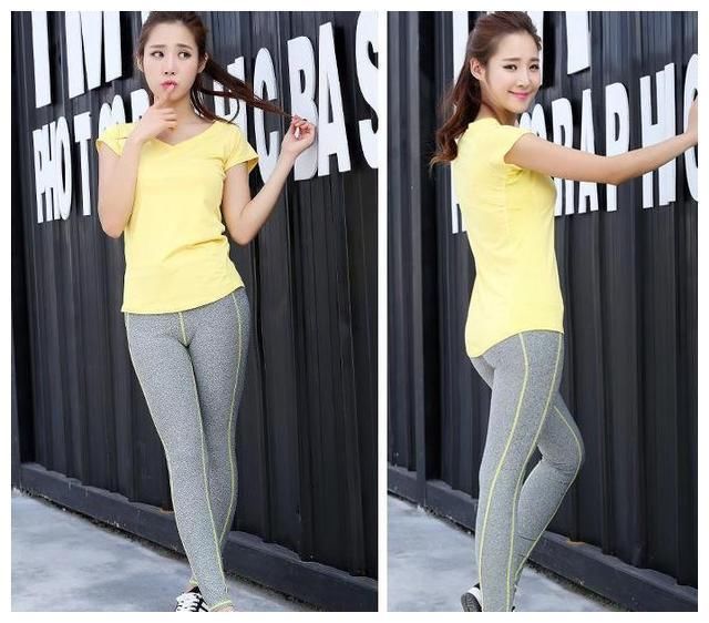 美图：同样穿紧身裤的小姐姐，只有图5能做到让男人目不转睛！