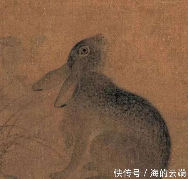 古画■一幅无名古画,放大10倍后,在树干中发现了秘密