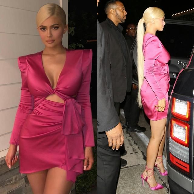 卡戴珊家族的女人们齐聚为21岁金小妹庆生，又一场惊艳的时装盛宴