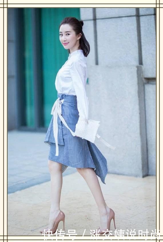 舒畅不过烫了个头发，简直美到开挂，撞衫女神迪丽热巴也一点不差