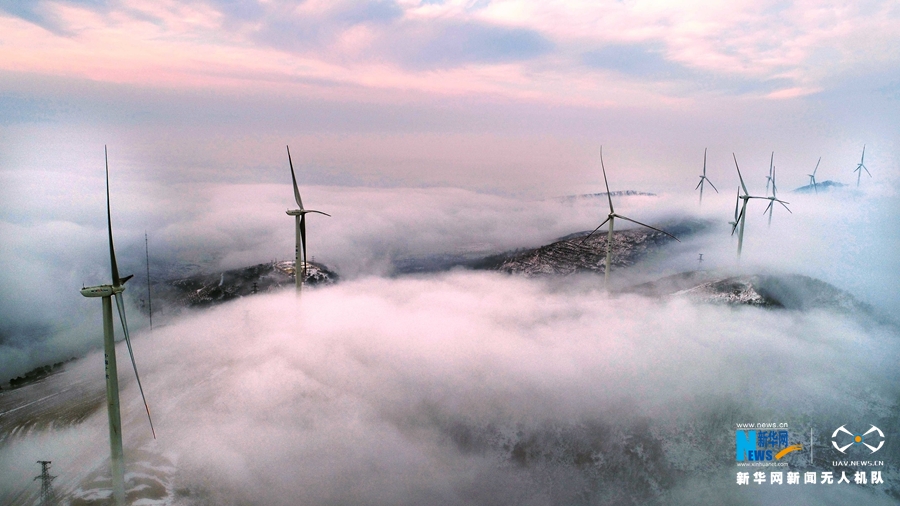 航拍:人间仙境大虎岭