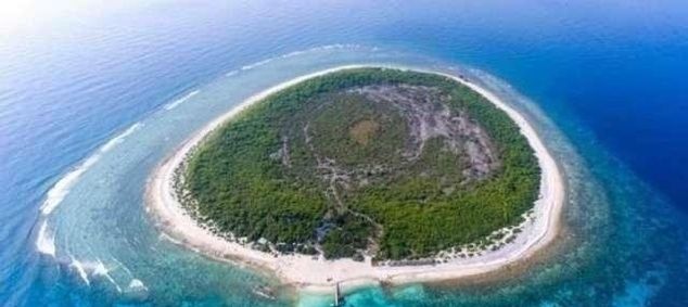 面积只有0.3平方公里的小岛,却绿树如茵