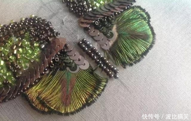 【珠绣胸针】你离小仙女只差一件闪闪的配饰,DIY手工珠绣饰品,附教程