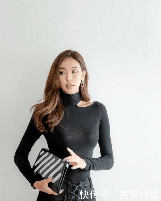 『美女』摄影:美女穿这么黑,准备当女侠吗?
