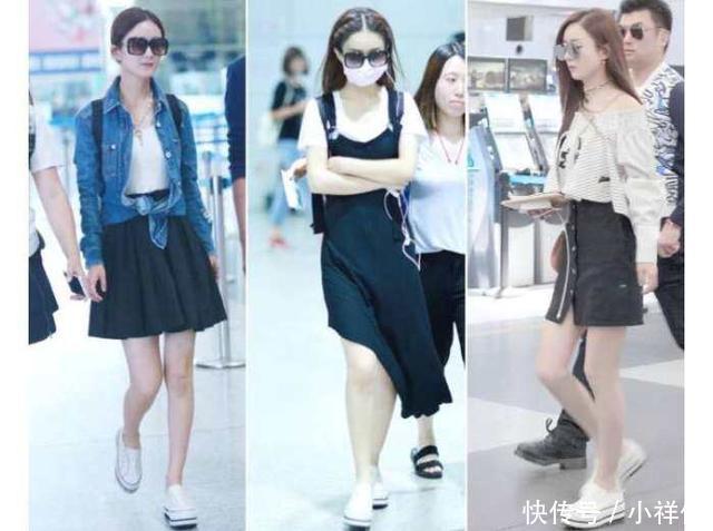 终于知道赵丽颖为什么只穿裙子了, 穿上紧身裤的她真是一言难尽啊