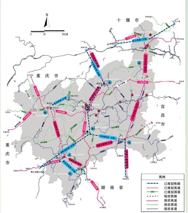 湖北的这个地级市要腾飞了，8县市将新建机场，有你家乡吗