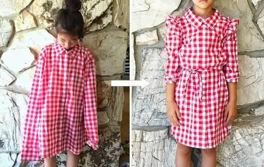 「 T恤变」放着的旧衣服不穿了，就这样改造，美翻了……，春天了