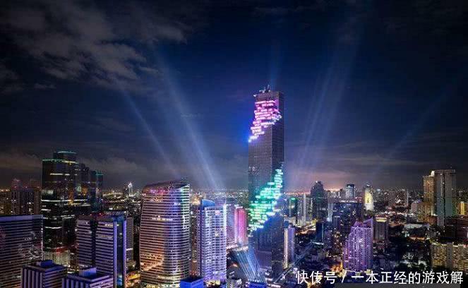 泰国第一高楼:斥资46亿被吐槽像烂尾楼,然而一开灯全闭嘴了