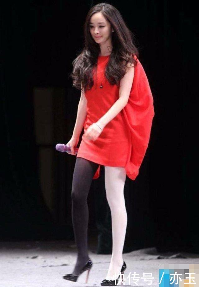 杨幂的“断腿”袜标新立异谭维维的“花瓣”袜才叫闻所未闻