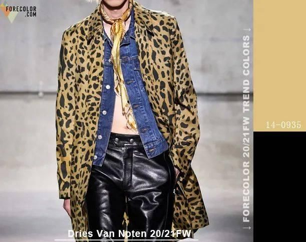  [绿色]20/21秋冬男装周关键色及精彩配色