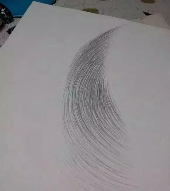 零基础素描入门，素描眉毛的画的画法!