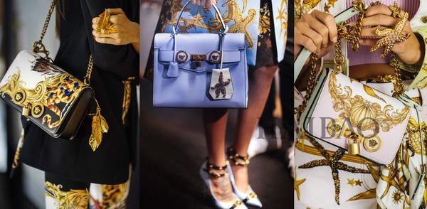范思哲  集结四位风格女神，亲身示范七款Versace Icon包袋